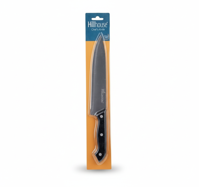 Hillhouse Chef's Knife 20cm Stainless Steel Blade with PVC Handle