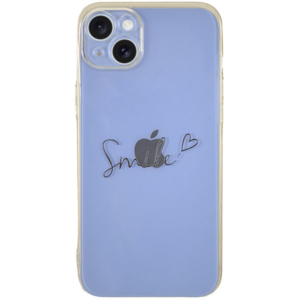 Clear - Phone Case with Smile - Iphone 14 Plus