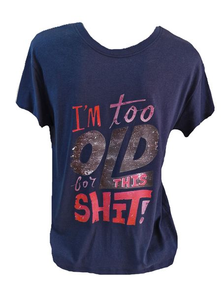 Men T-Shirt with design: "I'm too old