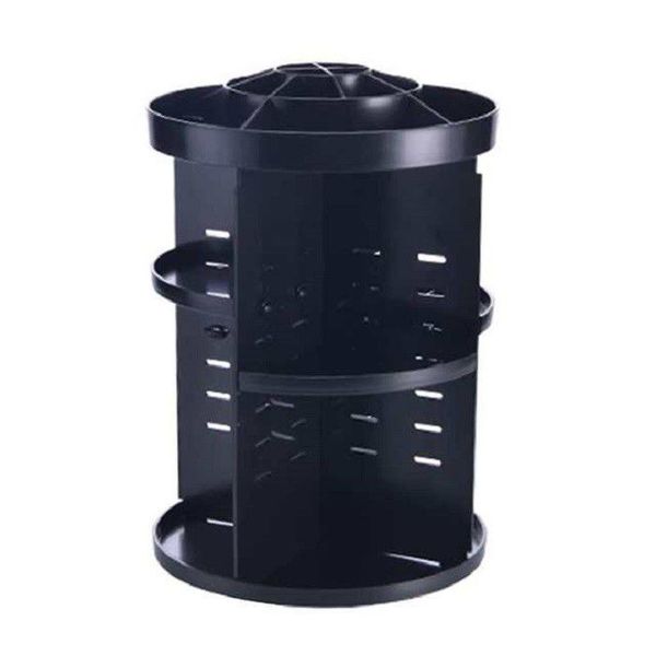 360 Degree Cosmetic Storage Organizer- Black