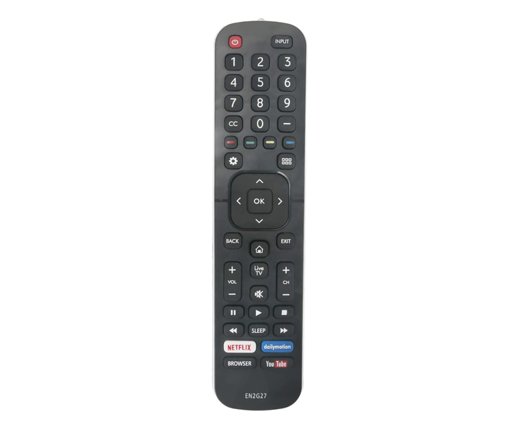 SmartHome EN2G27 Remote Compatible with Hisense Smart TV with YouTube &amp; Netflix
