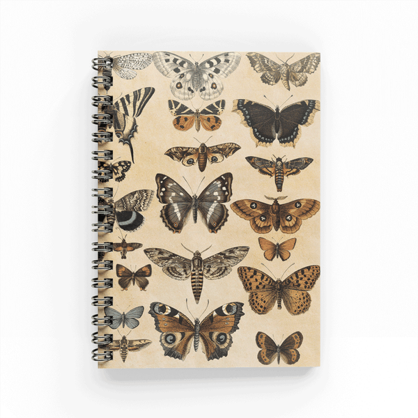 Vintage Butterfly Notebook