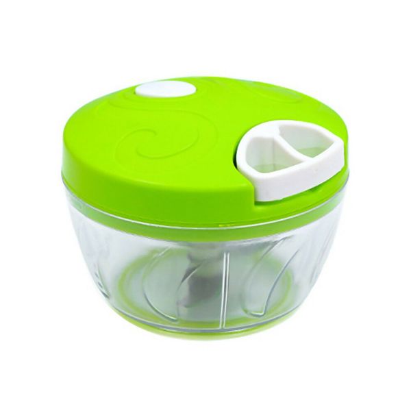 Fervour Multi-functional Manual Vegetable &amp; Fruit Chopper, Grinder, Food Processor (Green)
