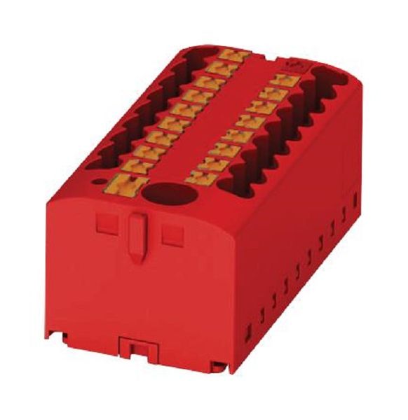 Phoenix Contact (PTFIX 6/18X2,5 RD) Panel Mount Barrier Terminal Block ...