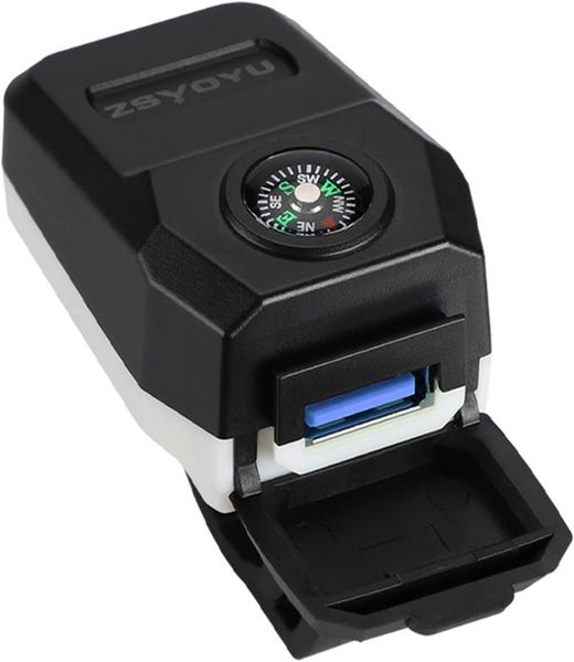 36W Quick Charging USB Chargers for Motorcycles Design Integrated