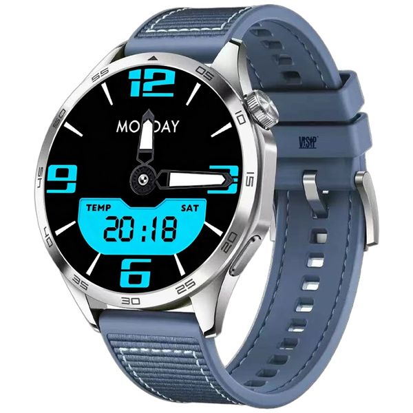 VSP Men's Smart watch with Blue Strap | Android &amp; iOS Compatible,Men's Gift