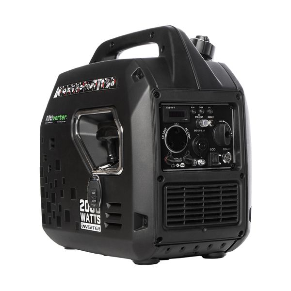 ALTIVERTER 2.1KVA Pure Sine Wave Inverter Generator - Black Edition 1.8KW