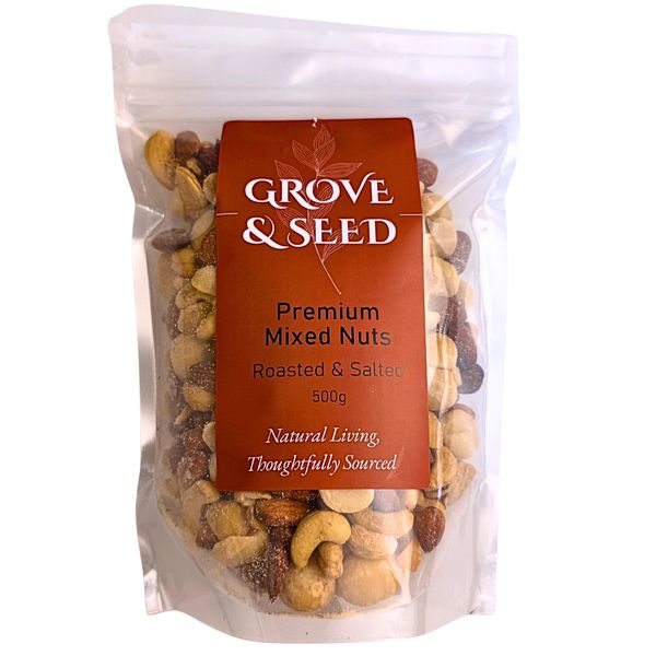 Premium Mixed Nuts - Roasted &amp; Salted | 500g
