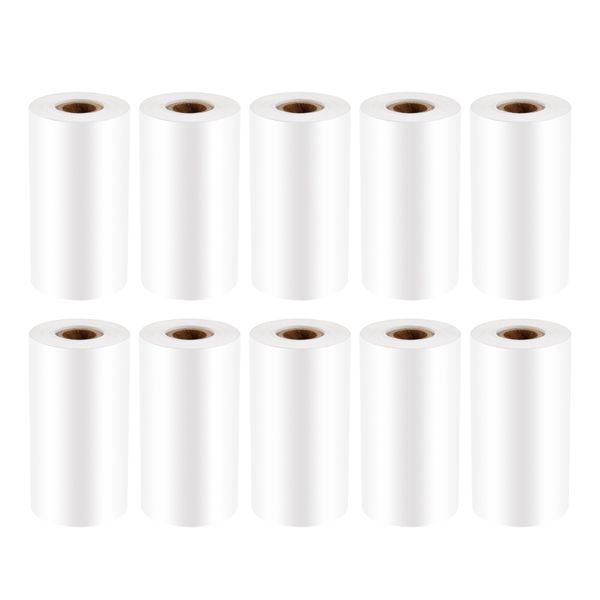 10 Pcs Thermal Paper for Mini Printer Cash Register POS Receipt Paper Roll