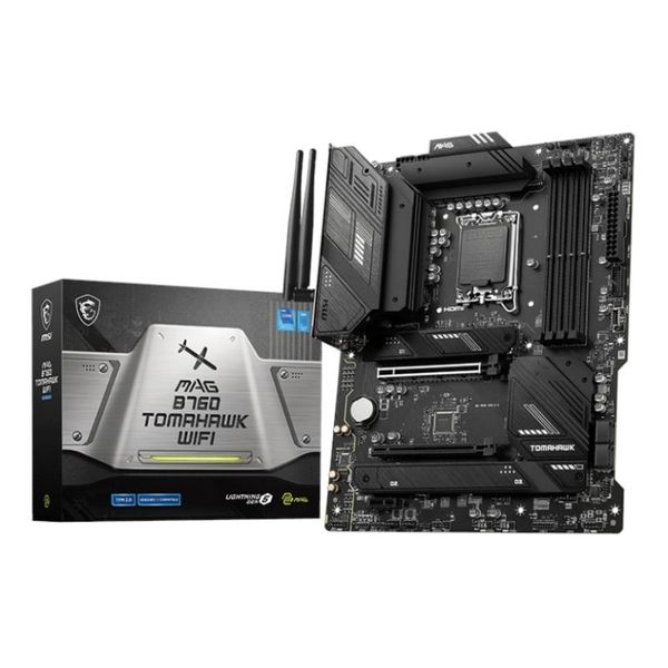 MSI MAG B760 TOMAHAWK WIFI DDR5 LGA1700 ATX Motherboard