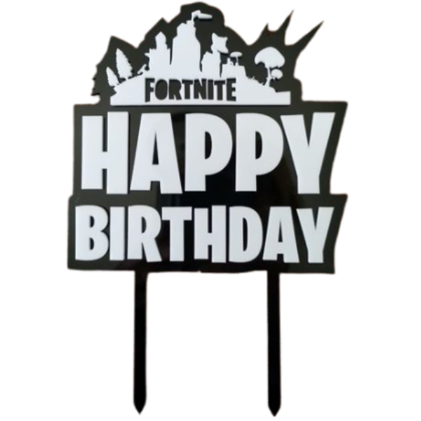 Fortnite Cake Topper