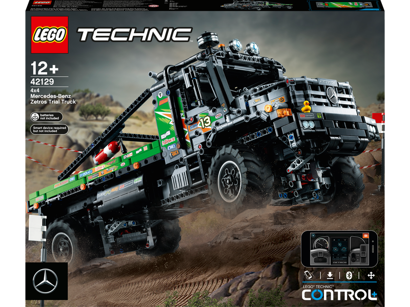 LEGO Technic 4x4 Mercedes-Benz Zetros Trial Truck 42129 (2,110 Pieces)