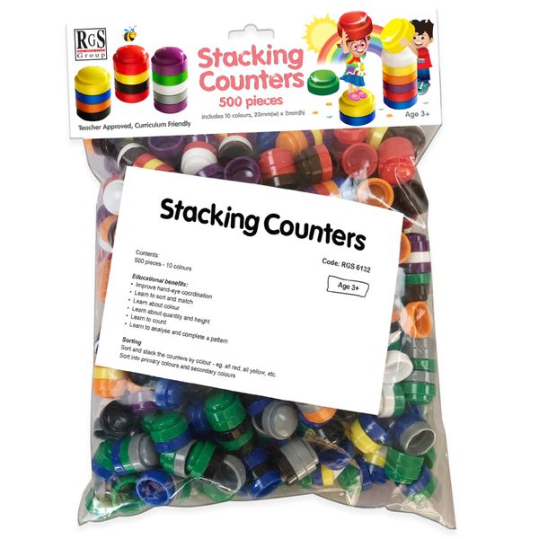 Smartplay Stacking Counters 500 pieces