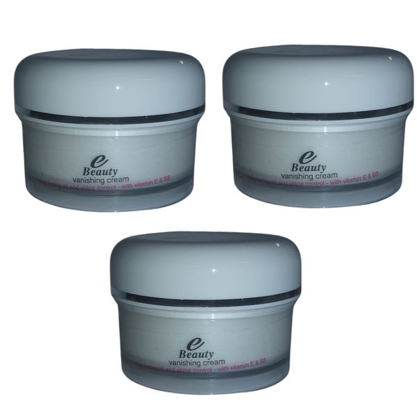 E-Beauty Vanishing Cream 50ml - Original Pack of 3