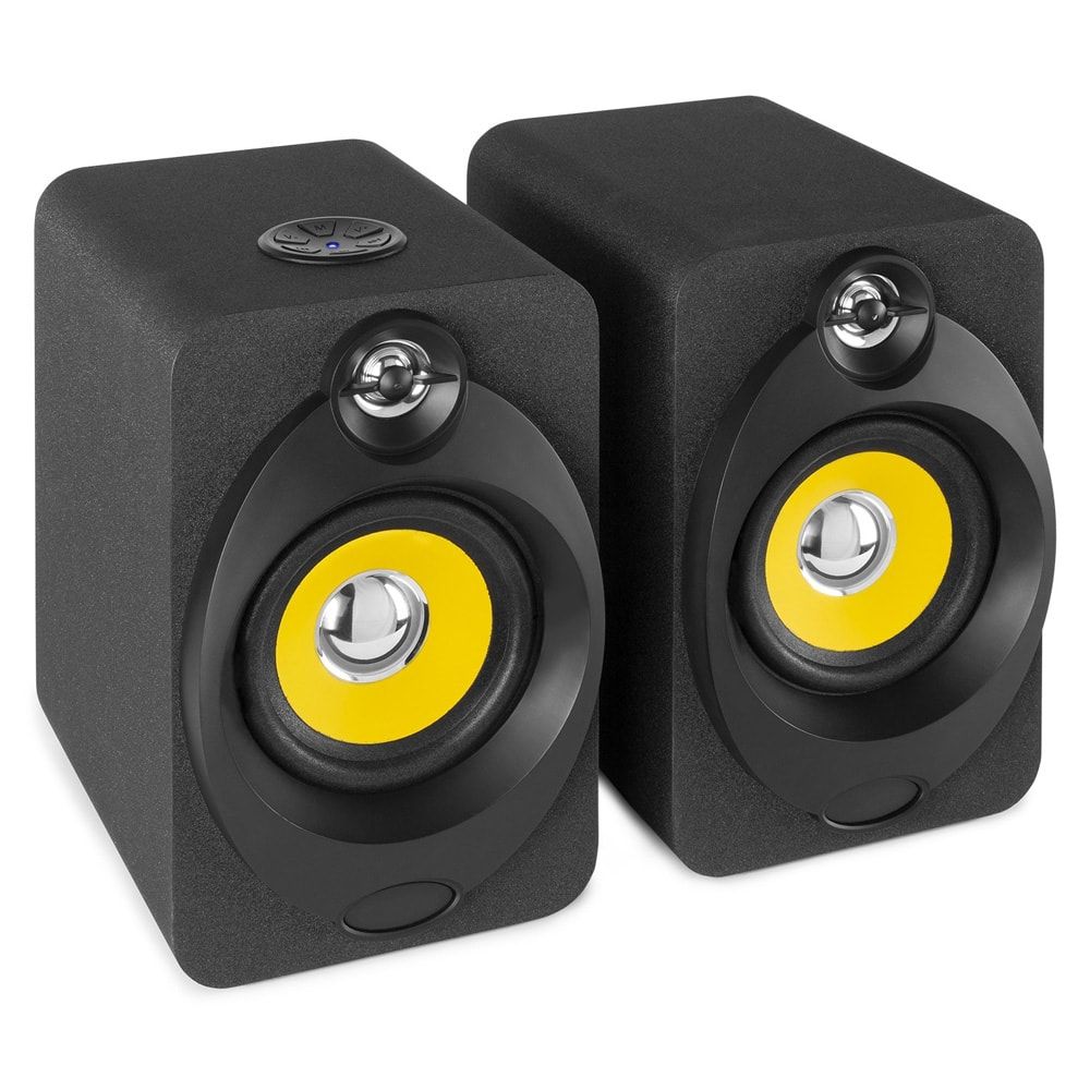 Vonyx XP40 Studio Monitor 4" with USB & Bluetooth Pair Black Buy