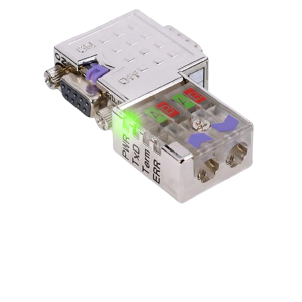 P972-0DP10 PROFIBUS 9-Pole D-Sub Connector with Diagnostic LEDs 90