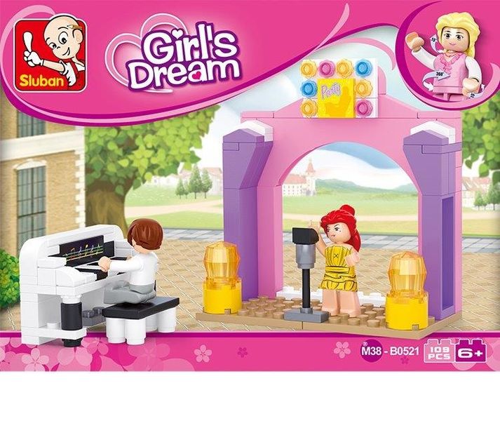 Sluban Girl's Dream Piano Solo - 109 Piece