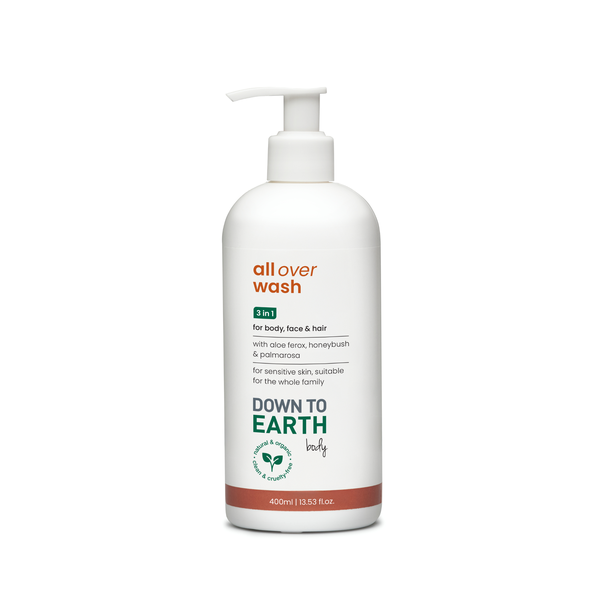 Down to Earth All Over Wash for Body, Face &amp; Hair | Sensitive skin