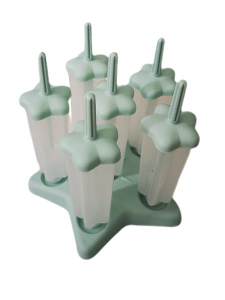Ice Cream 6 Tray Molds With Stand - Detachable Molds