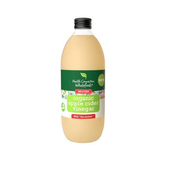 Health Connection Apple Cider Vinegar, Organic Unfiltered 500ml