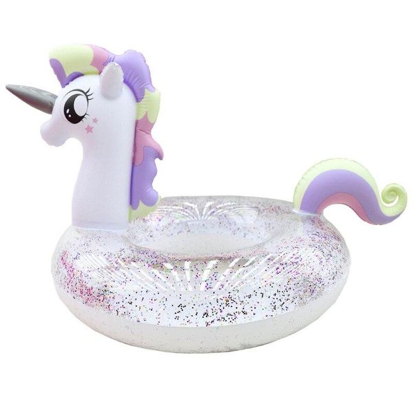 Unicorn Princess Glitters Swimming Pool Ring Float 70cm
