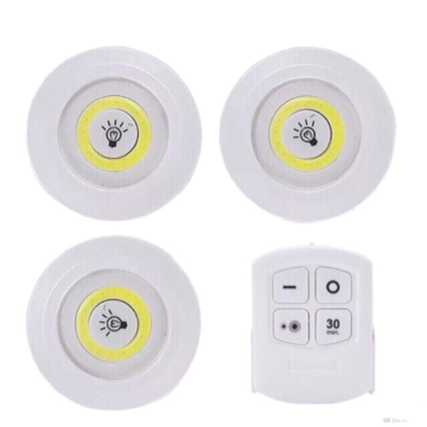 LED Light with Remote Control Set of 3 Emergency Light