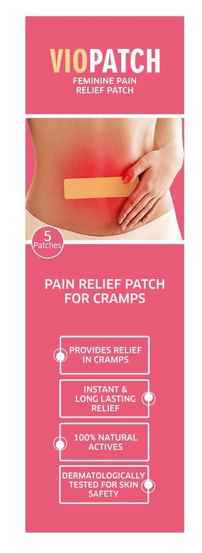 Vio Feminine 5 Pack Menstrual Pain Relief Patch | Shop Today. Get it ...