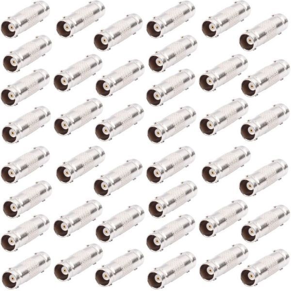 BNC Female to Female Connector (40 Pack)