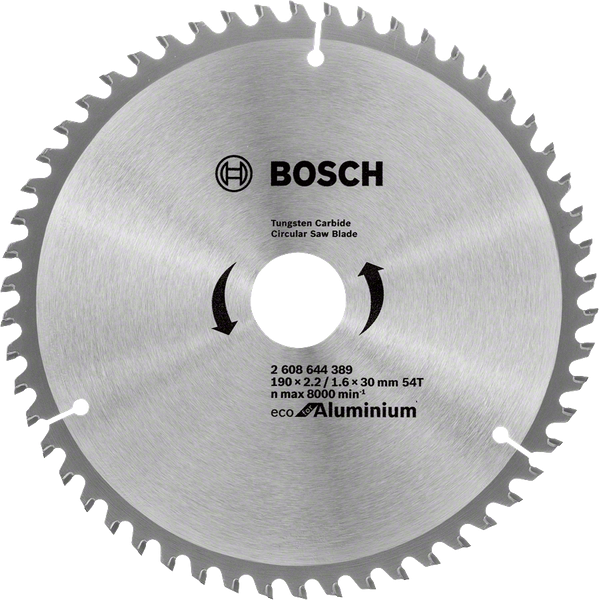 ECO line for Aluminum 254 x 30 x 3,0/2,2 mm, 80