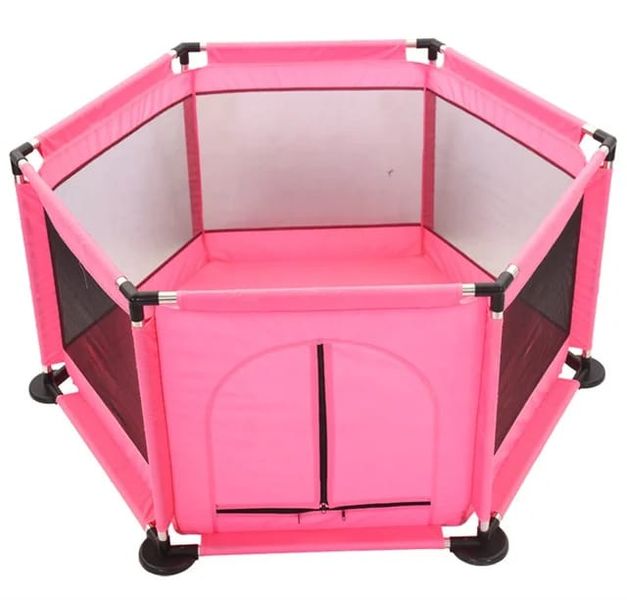 Safety Baby Play Fence Activity Center With Mat Playpen Indoor