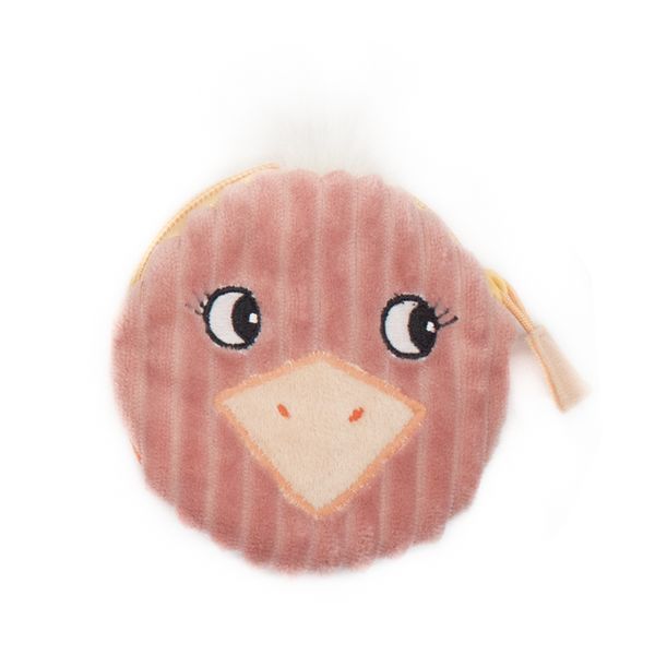 Les Deglingos Purse Pomelos the Ostrich - 13cm