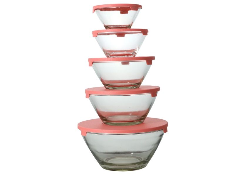 5-Piece Glass Bowl Set
