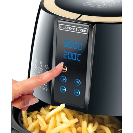 BLACK DECKER 4L Digital Air Fryer with Rapid Air technology 1.2 KG