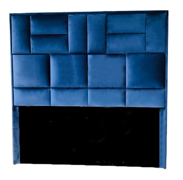 Modern - Brown Leather Headboard Double Size