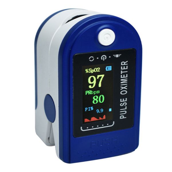 Oximeter Multi Colour Screen Oxymeter Fingertip Pulse Rate Screening Tool