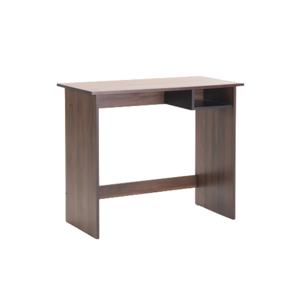 Uno 90cm Desk - Walnut/black