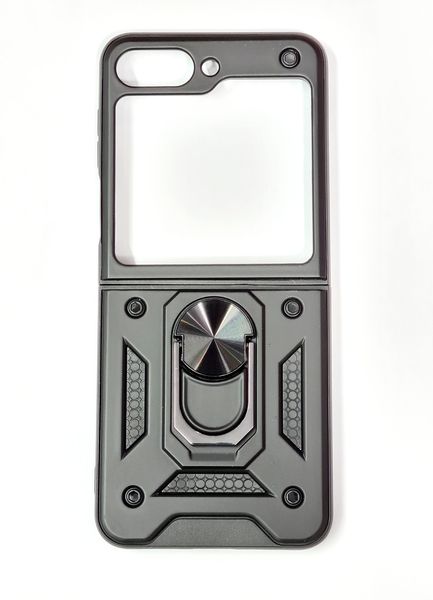 Shockproof Protective Case For Samsung Z Flip 5 With Metal Ring/Stand