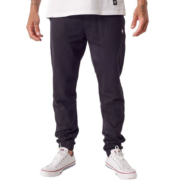 Fox-Mens-Standard Issue Fleece Long Pant-Black