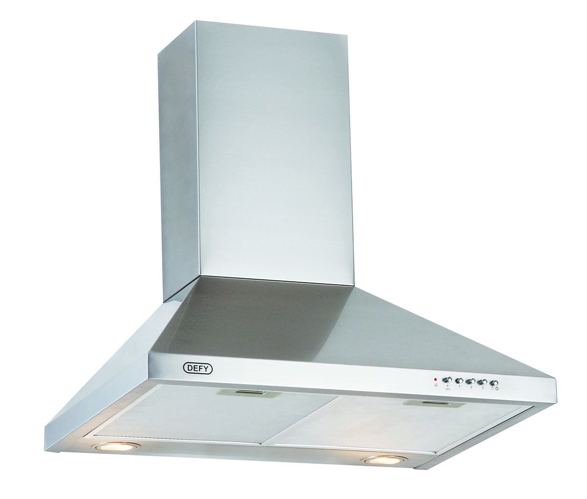 Defy chimney outlet cooker hood