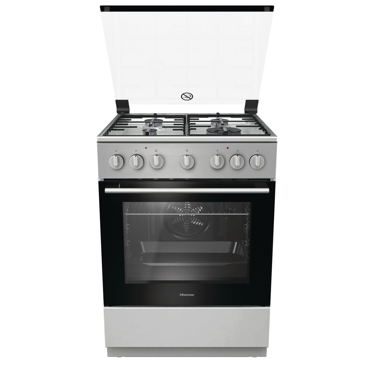 Hisense 60cm 4 Burner Gas /Electric StoveStainless Steel Shop Today