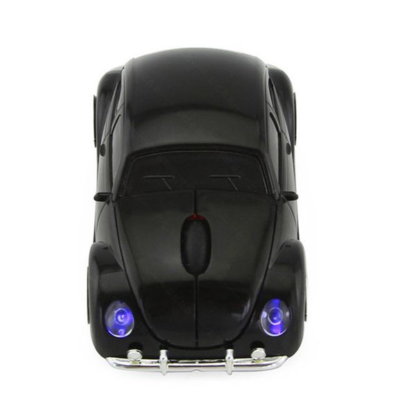 Car Shape Wireless Mouse - Black