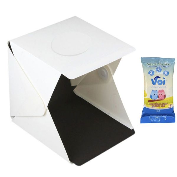 LED Lights Folding Mini Photo light box Studio -20cm