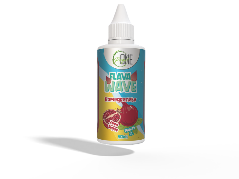 Flava Wave Flavoured Water Drops - Pomegranate - 50ml
