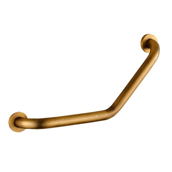 Trendy Taps Premium Quality Brushed Brass Bathroom &amp; Steps Safety Grab Rail