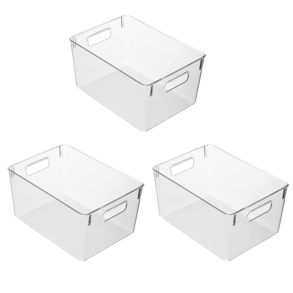 3 Pack Multifunctional Storage Container - Large