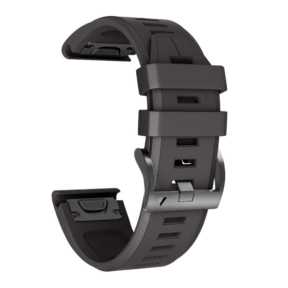 Garmin Fenix 5 and 5 Plus Silicone Strap (22mm) | Shop Today. Get it ...