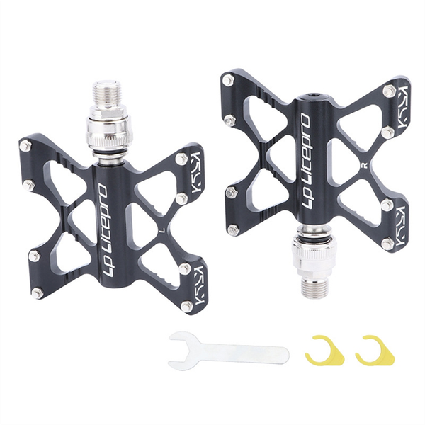 Litepro K5 Quick Release Pedal Folding Bike Pedal Bicycle Part Silver