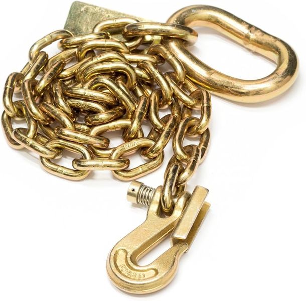 Prepacked Brass Decor Chain Round 2mmx2m 008078020V