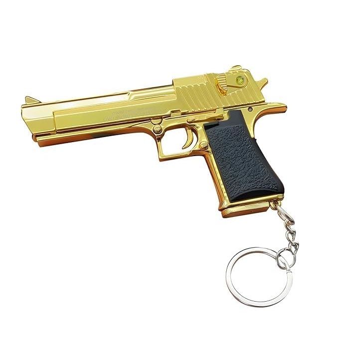 PUBG Desert Eagle Pistol Mini Gun Keychain