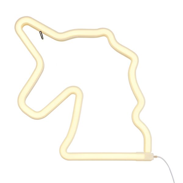 Unicorn LED Neon Motif Warm White